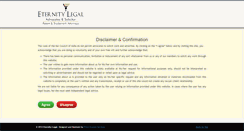 Desktop Screenshot of eternitylegal.com