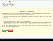 Tablet Screenshot of eternitylegal.com
